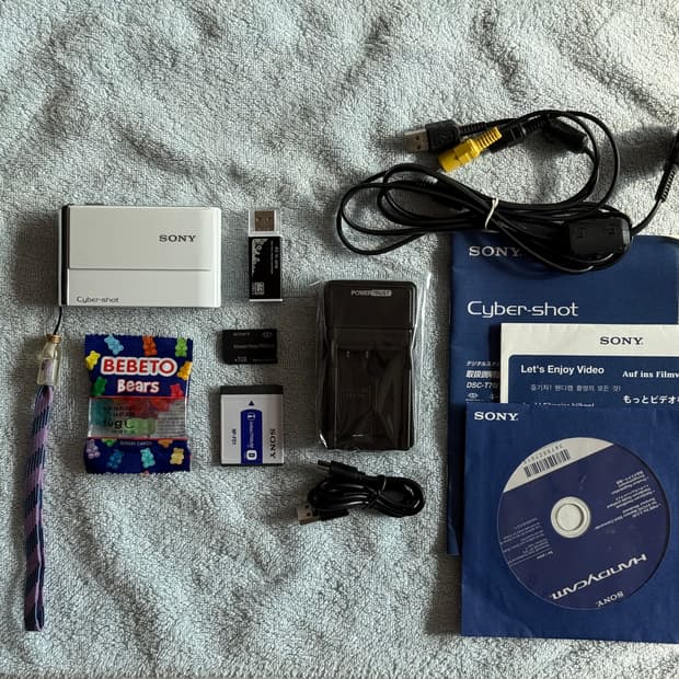 풀구성 소니 사이버샷 T70 SONY DSC-T70 빈티지디카 소니디카