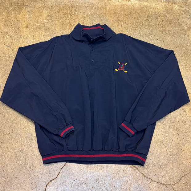 레어 90s USA 빈티지 아이조드 아노락 골프 풀오버 바람막이