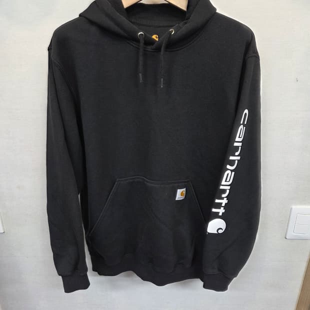 칼하트 사이드로고 기모 후드티 m 레귤러