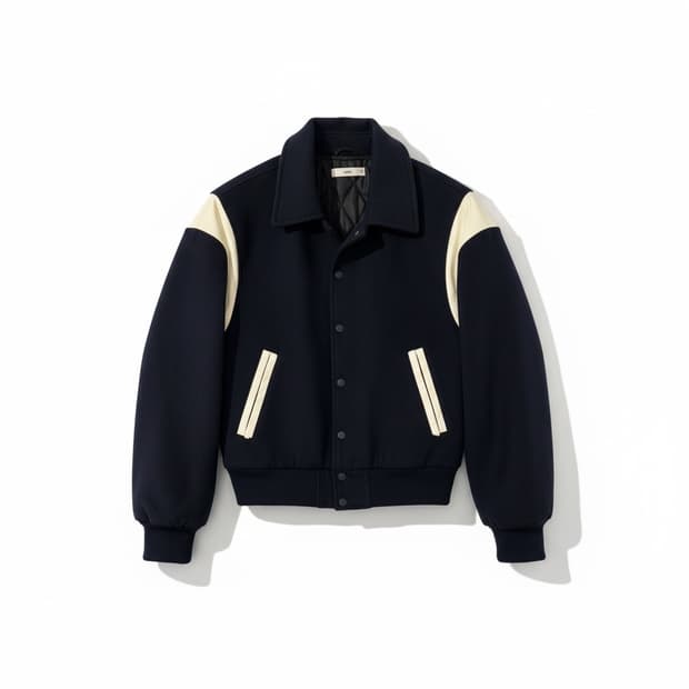 Millo varsity jacket M navy
