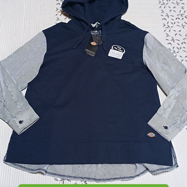 디키즈 미사용 후드 L 여성77 가슴55 기장72