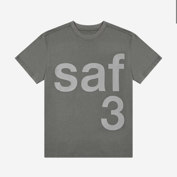 사파리스팟 BASIC SAFARI TEE (CHARCOAL)