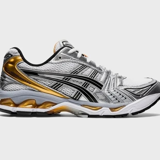 280 아식스 젤 카야노 14 화이트 골드