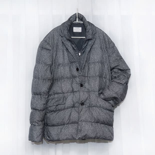 클럽 모나코 더블 카라 구스다운 패딩 자켓 (XL / 105+)