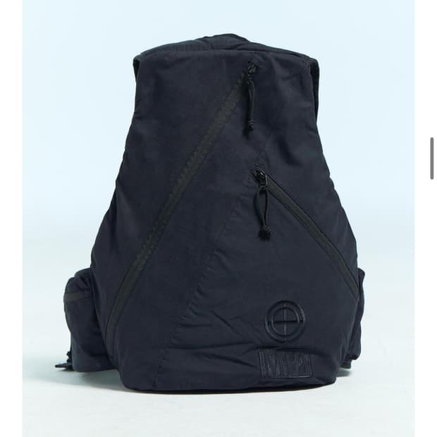 플라스틱프로덕트 MPa CHEST BELT BAG (BLACK) 벨트백