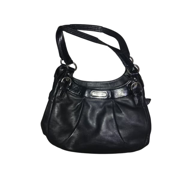 코치 빈티지 호보 레더 램스킨 숄더백