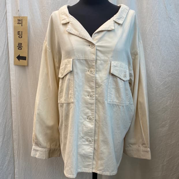 W CLOSET 코듀로이오프숄더탑(F)