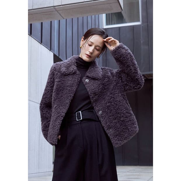 LBL 25 컬링 울 자켓