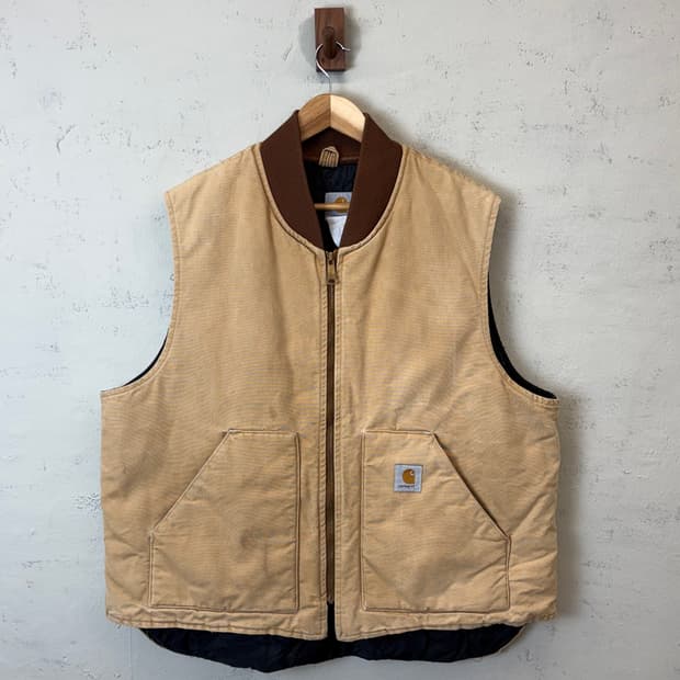 칼하트 빈티지 덕 액티브 캔버스 워크 베스트
