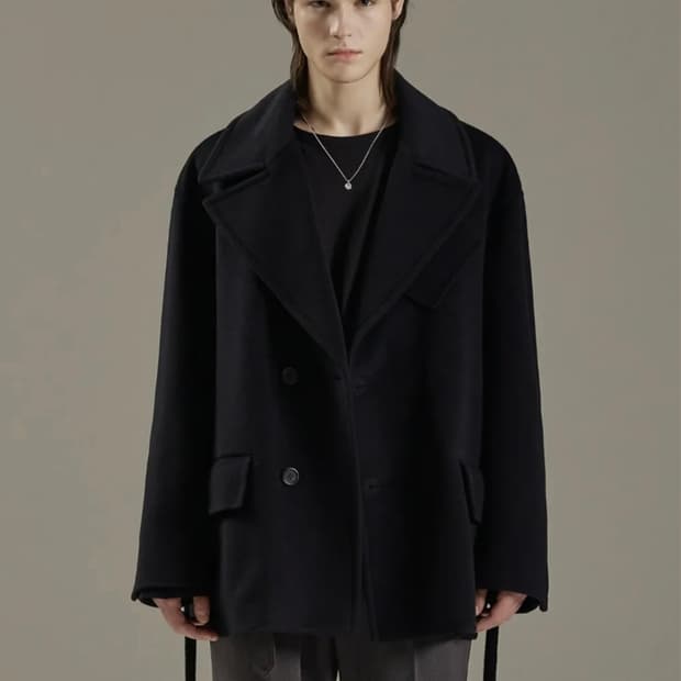 메종미네드 헨드메이드 오버핏 코트 남자105