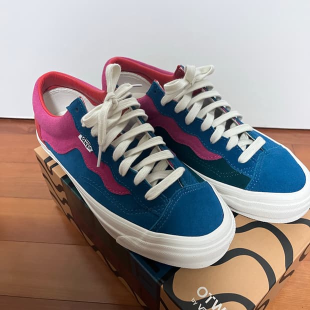 반스 X 파라 OTW 올드스쿨 36 미드나잇 카마인