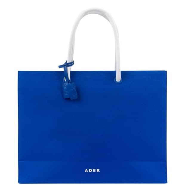 아더에러 쇼퍼백 블루
