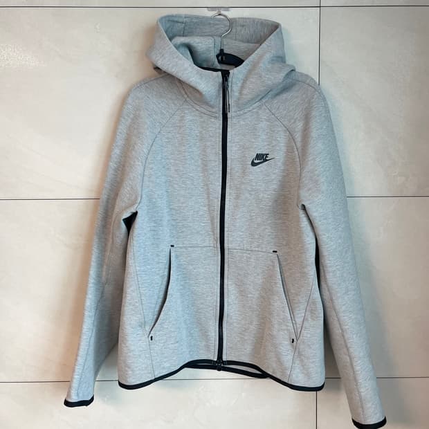 나이키 테크팩 후드집업 그레이 (M size)