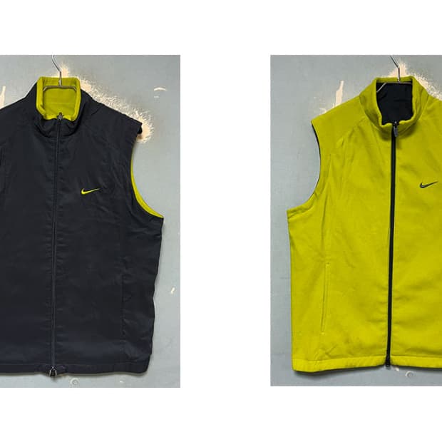NIKE 나이키 골프 남자 양면조끼 추동복 플리스 L 100