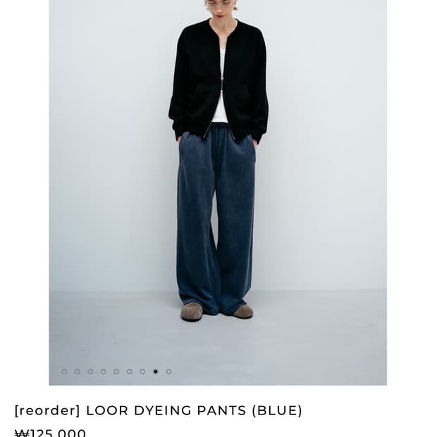 Architekt 팬츠 blue