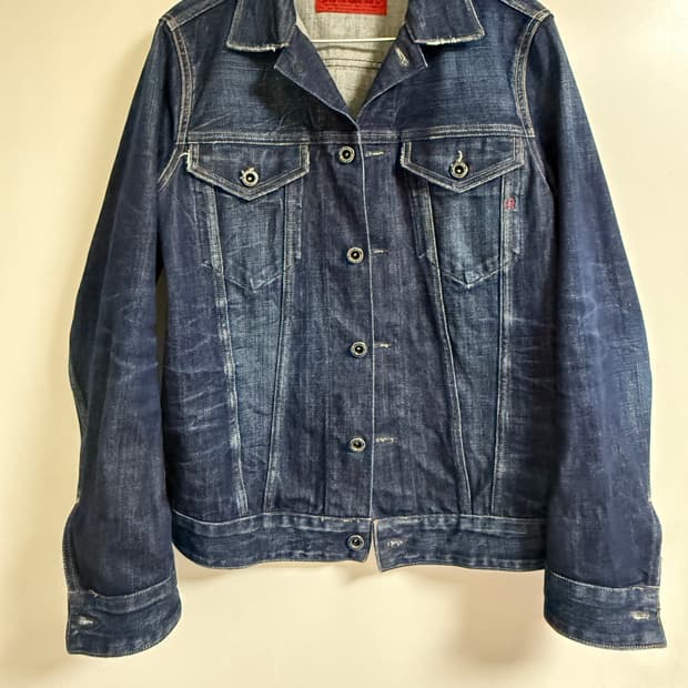 replay 리플레이 데님 청자켓 S