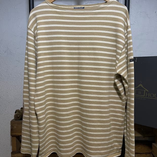 saint james 엘보우 패치 롱슬리브