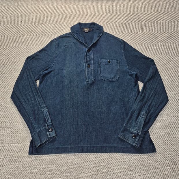 더블알엘 숄카라 하프버튼