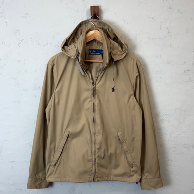 폴로랄프로렌 폴리쉘 바람막이 자켓 베이지