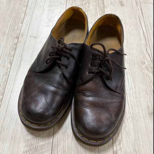 닥터마틴 1461 빈티지 브라운 크레이지홀스