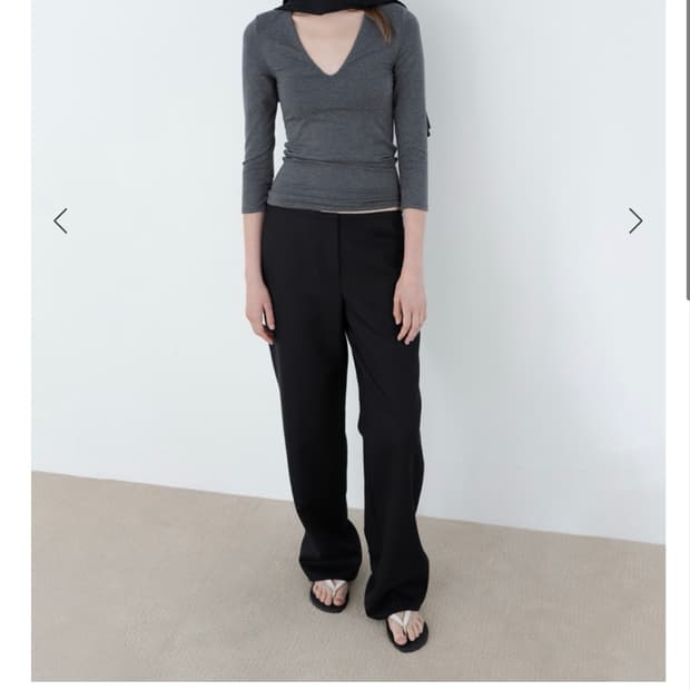 Ehre 에레 BASIC V-NECK TOP BY JAPANESE 38