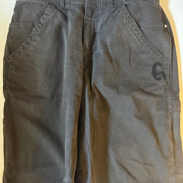 4) 폴리테루 1011 패치드 해머 팬츠 다크 브라운 (직접수선)