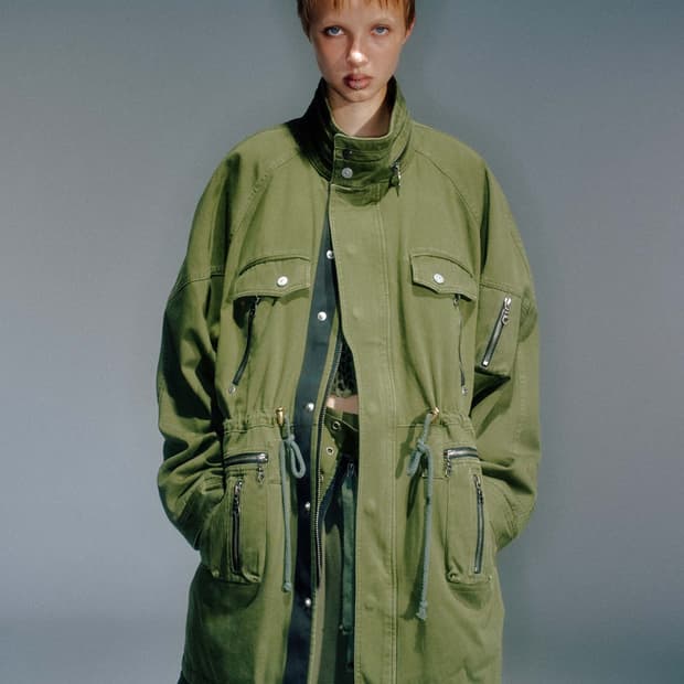 베이컨트 아카이브 코튼 필드 자켓 카키 S