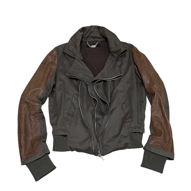 SYSTEM LEATHER JACKET