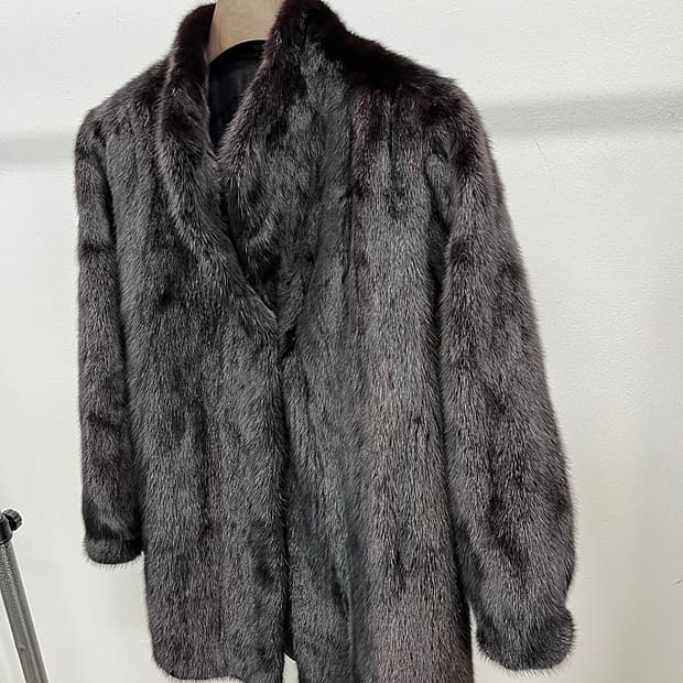 여) 사가 밍크코트 