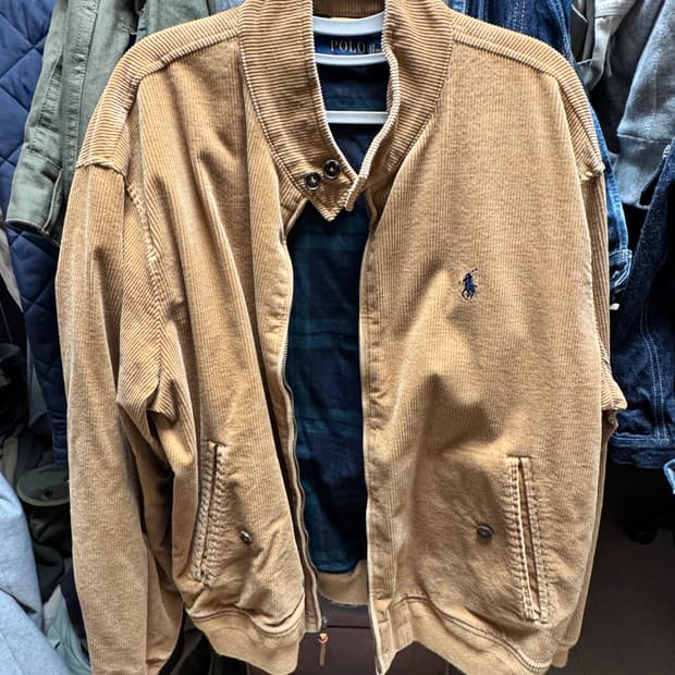 폴로랄프로렌 코듀로이 바라쿠다 치노재킷 L