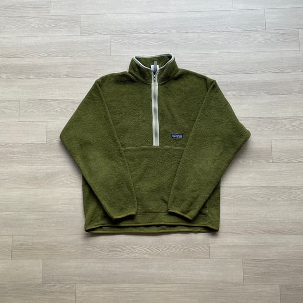 파타고니아 집업 신칠라 그린 마수피얼 플리스  patagonia