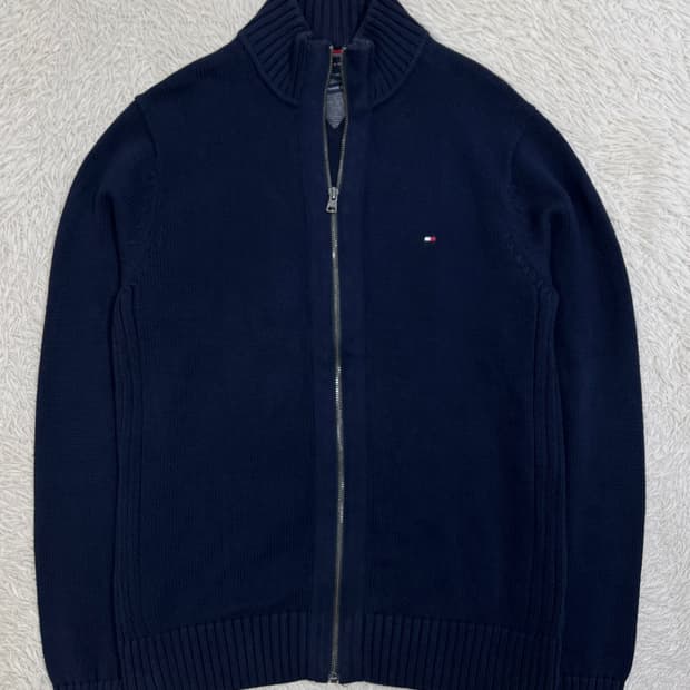 타미 힐피거 니트 집업 가디건/#71