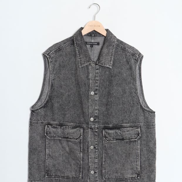  JUNGLE STORM Denim Vest