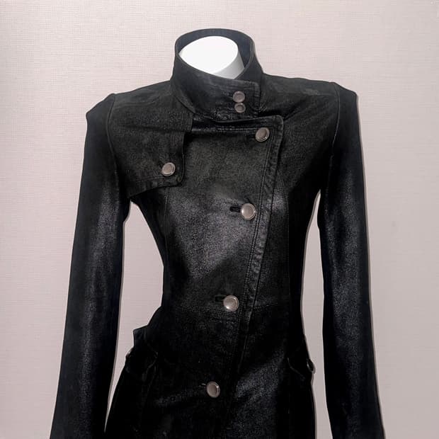 다이아 빈티지 가죽자켓