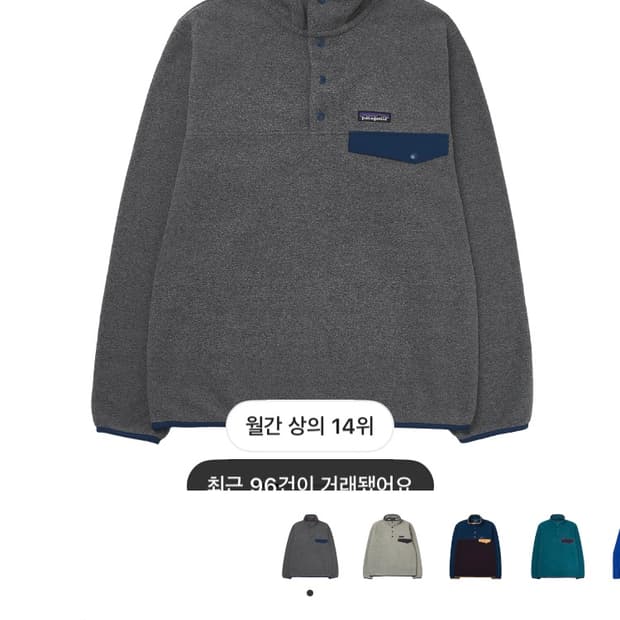 파타고니아 신칠라 니켈블루