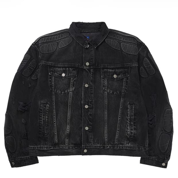 [M] 이지 갭 엔지니어드 바이 발렌시아가 패디드 데님 그레이