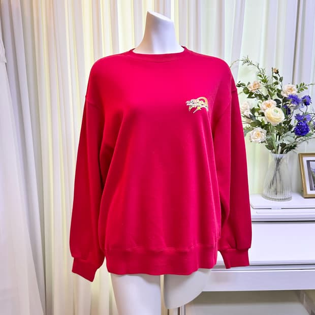 피코 프린팅 맨투맨 티셔츠