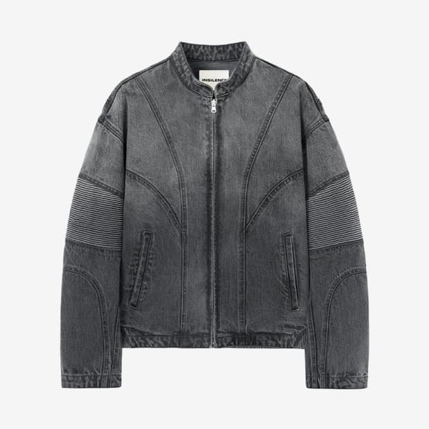 INSILENCE 인사일런스 스모킹 페이드 데님 자켓 (L) 새상품급