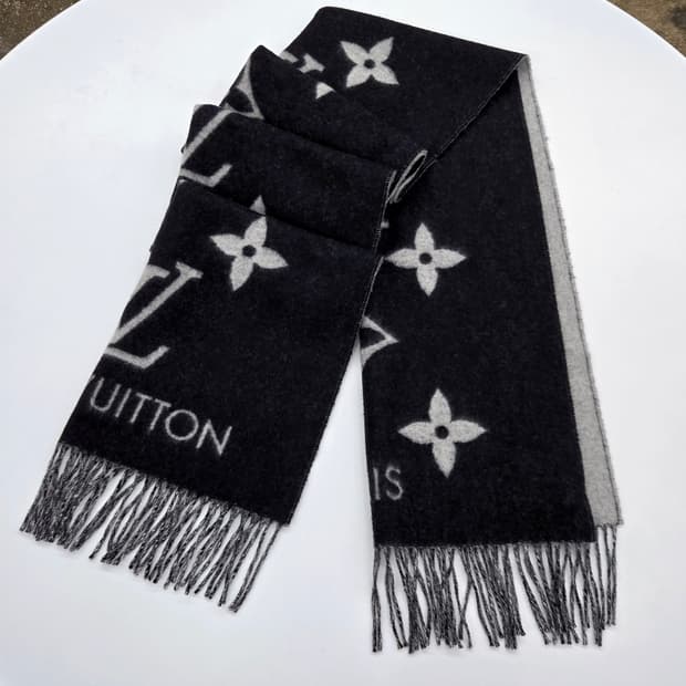 루이비통 LV 모노그램 레이캬비크 캐시미어 머플러