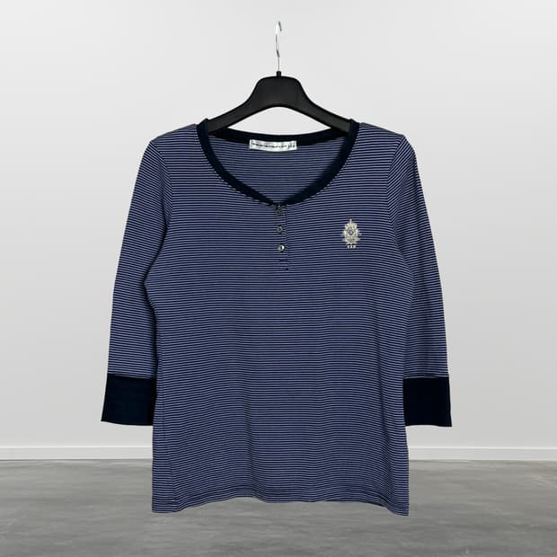 BBP 스트라이프 7부 슬리브