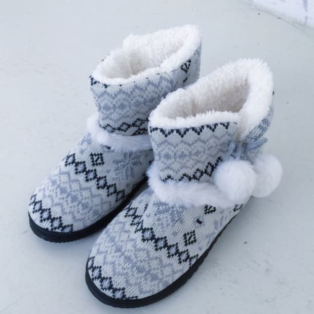 묘랑 노르딕 폼폼 어그 부츠