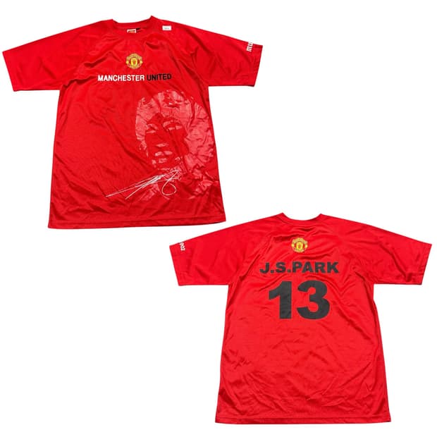 ✨ (바배) 맨유 박지성 싸인 오피셜 축구 유니폼