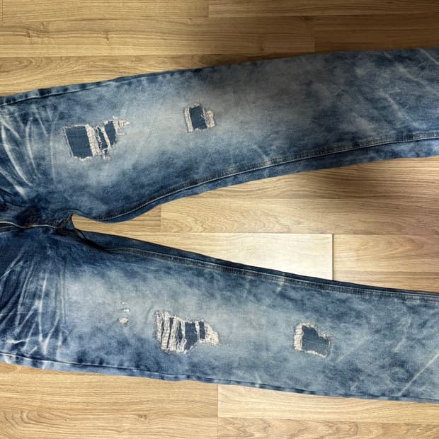 디스퀘어드2 스타일 y2k  데미지 팬츠