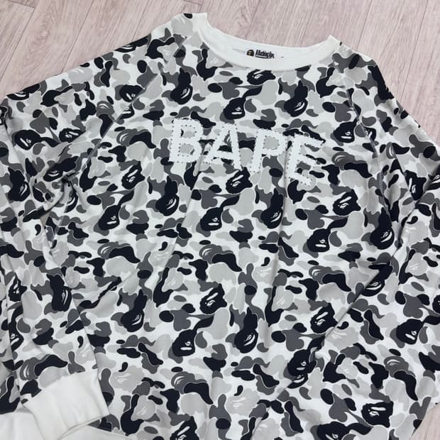 Bape Camo Crystal Stone Sweatshirt