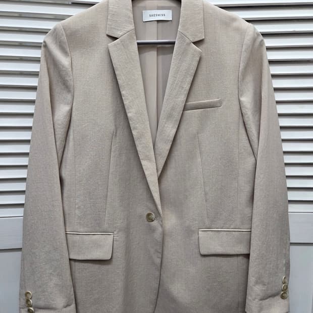 쉬즈미스 원버튼 블레이저 자켓