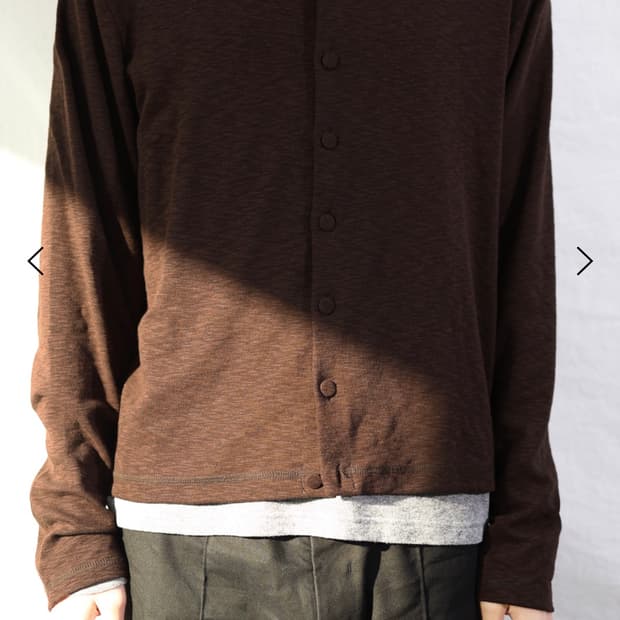Les 가디건 브라운 2