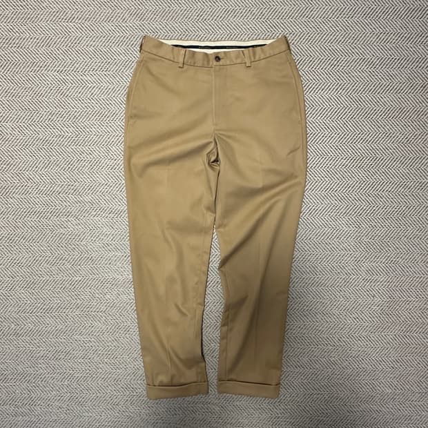 BROOKS BROTHERS cotton chino pants