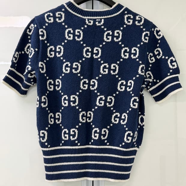 구찌 GG 코튼 자카드 탑 - 미착용 새상품