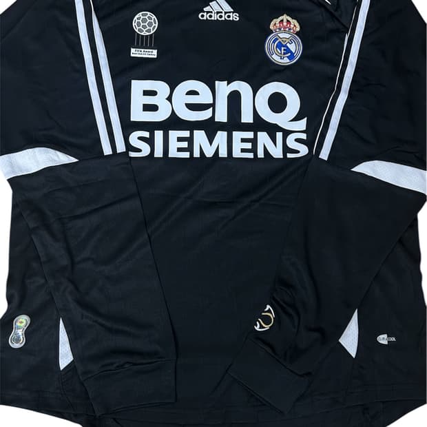 06-07 레알 어웨이 호나우두 유니폼 긴팔