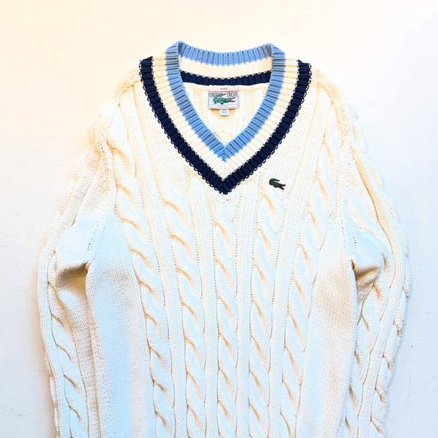 라코스테 크리켓 스웨터